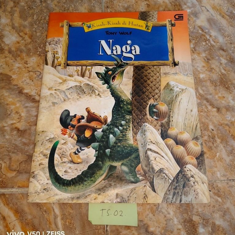 Buku Kisah Kisah di Hutan - Naga by TONY WOLF