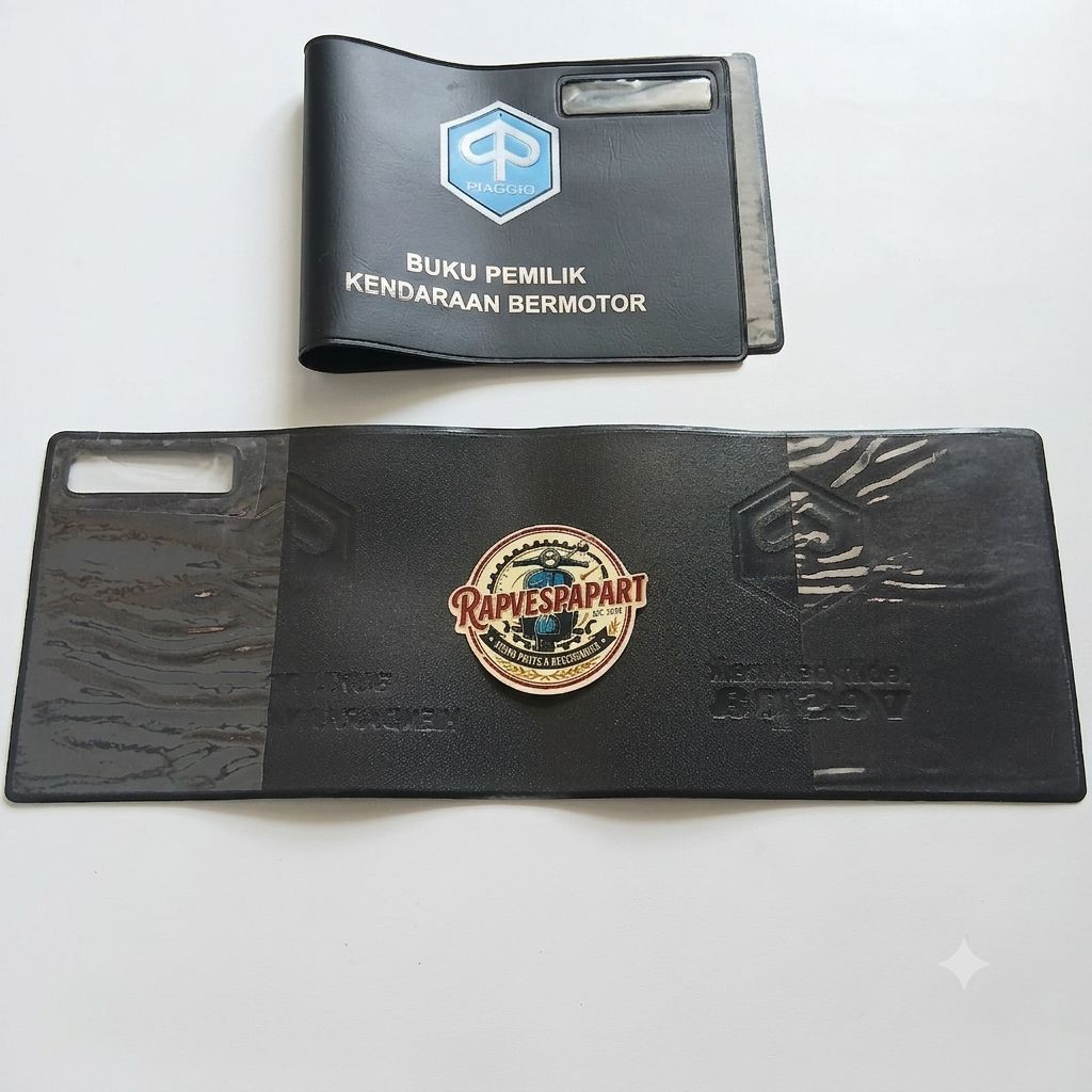 Sampul BPKB Sarung BPKB All Vespa original timbul bahan bagus