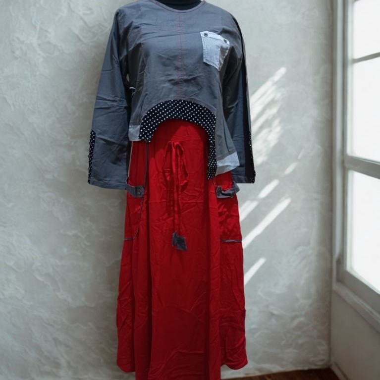 dress preloved LunanGo model outer