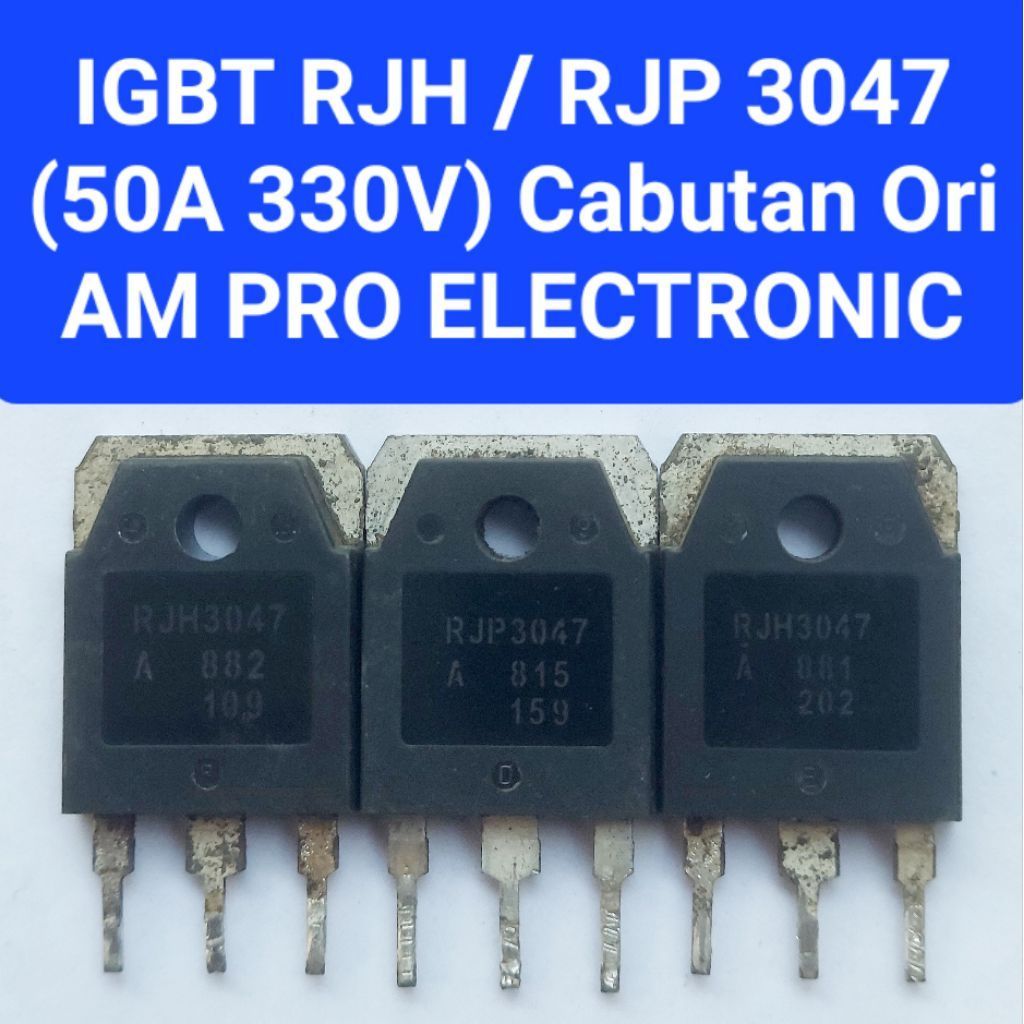 Igbt RJH | RJP 3047 Cabutan Ori Igbt Rjh 3047 Igbt Rjp 3047 Original