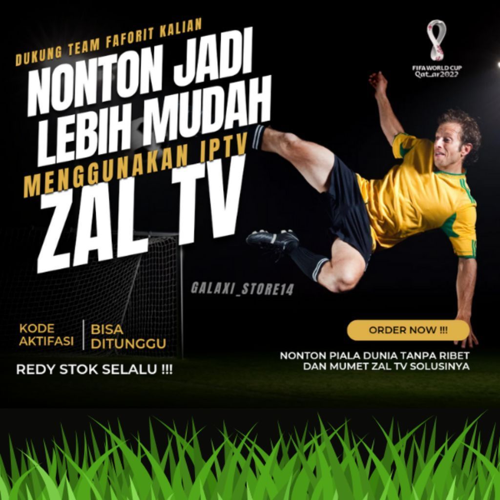 Zaltv 1 bulan bergaransi full channel
