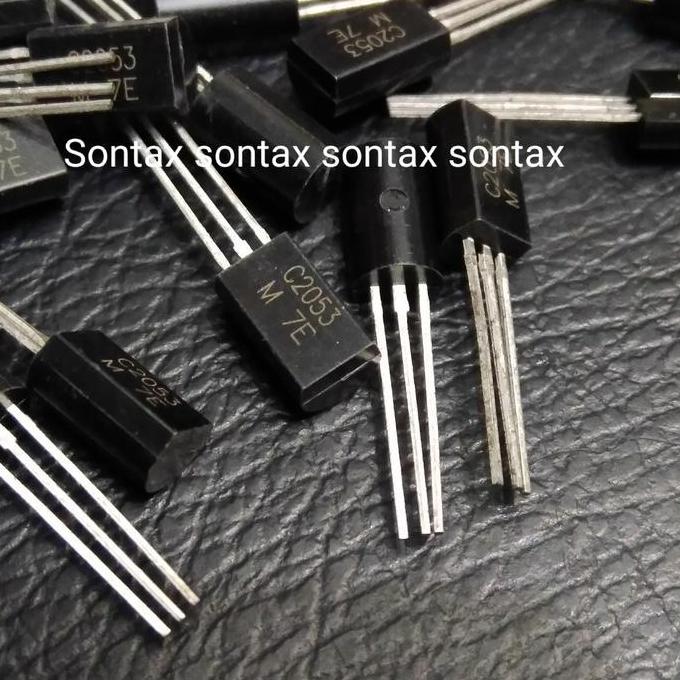 2SC2053 C2053 2SC C 2053 KAKI BUTEK TIDAK MENGKILAP WARNA SILVER PERAK STX79