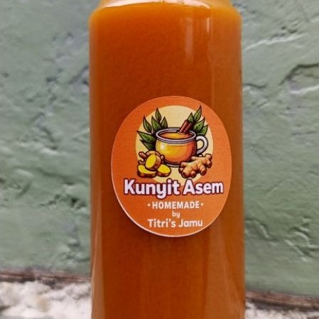 Kunyit Asam Homemade Titrri’s Jamu minuman herbal botol
