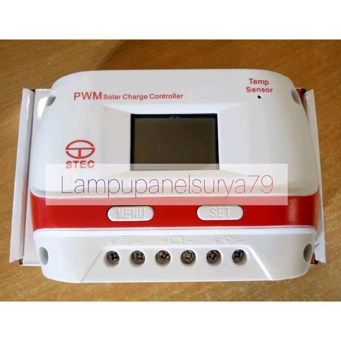 BEBAS ONGKIR - SCC Solar Charge Controller 10A 20A PWM Panel Surya