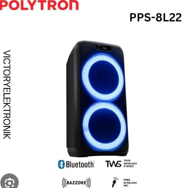 speaker karaoke portable Polytron PPS 8L22