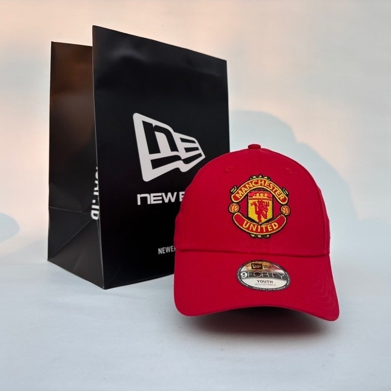 Topi Anak NEW ERA 9Forty Core Youth MANCHESTER UNITED MU FOOTBALL CLUB Original
