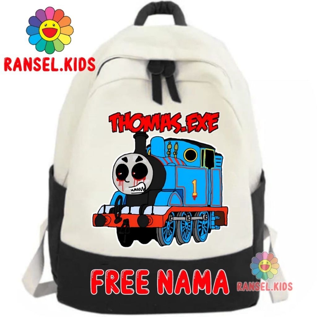 TAS RANSEL ANAK THOMAS EXE THOMAS AND FRIENDS BACKPACK ANAK CEWEK COWOK CUSTOM