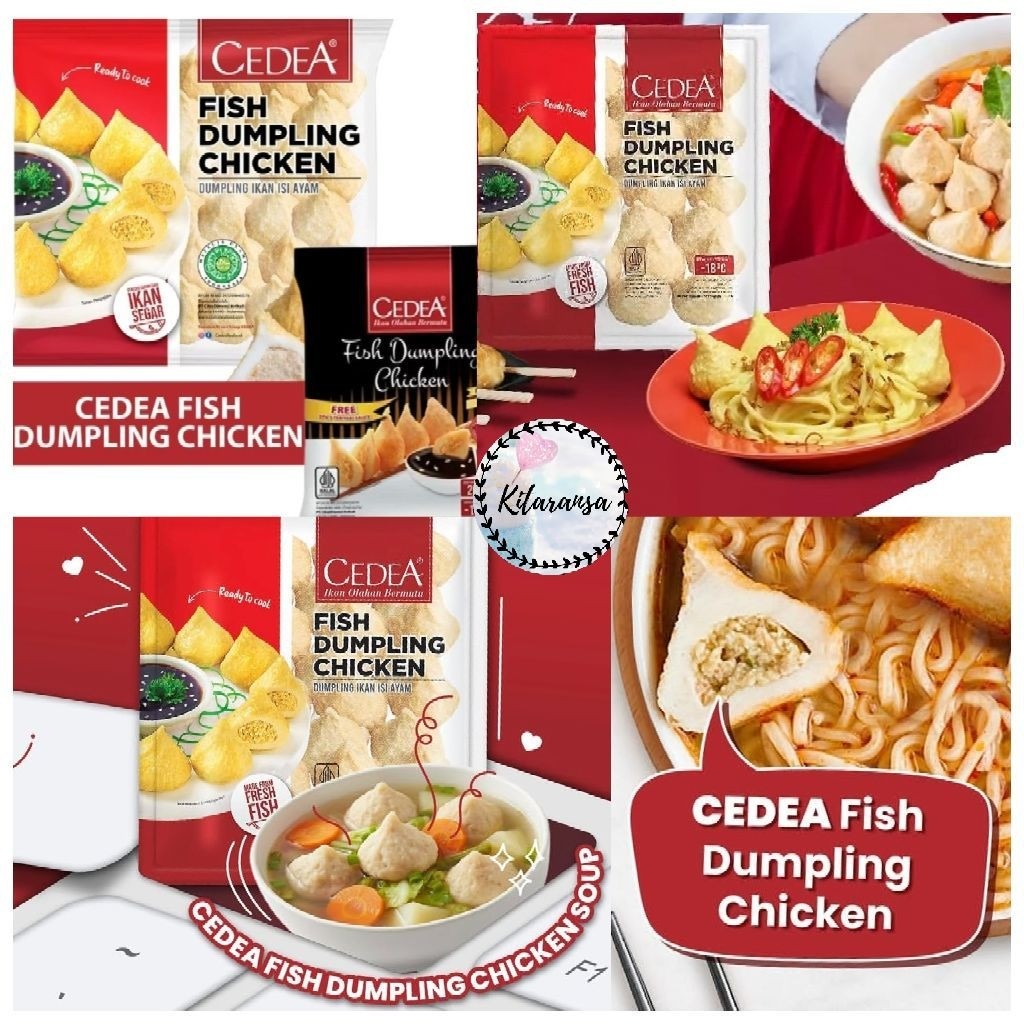 Cedea Dumpling Chicken/Cedea Dumpling 200gr Chicken 500gr/Cedea