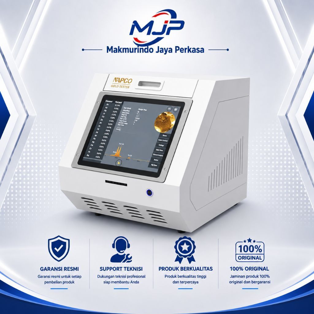 NAPCO NAP 8200E XRF Gold Tester Precious Metal Analyzer XRF Spectrometer Gold Purity Tester Karat Em