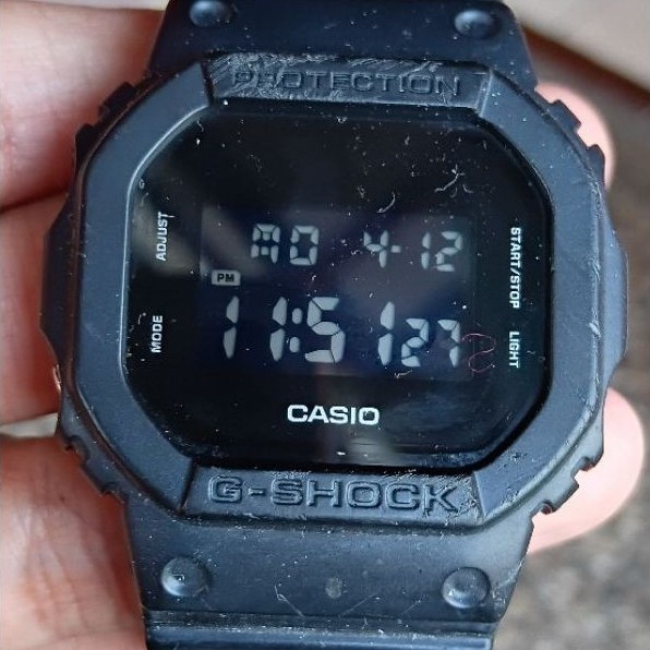 Casio G-Shock DW-5600SL Second/Bekas/Preloved