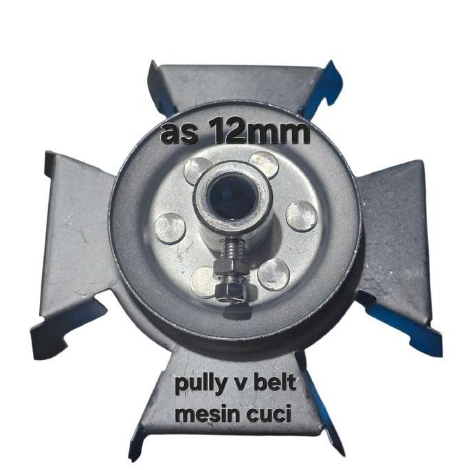 POLI PULI PULLEY PULY PULLY RODA VANBELL VAN V  BELT VAN BELT MOTOR DINAMO MESIN CUCI WASH WASHING S