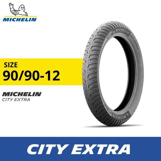Michelin Ban Motor City Extra 90-90 Ring 12 - Ban Tubeless