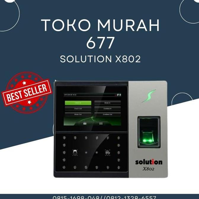 Mesin Absensi Solution X-802