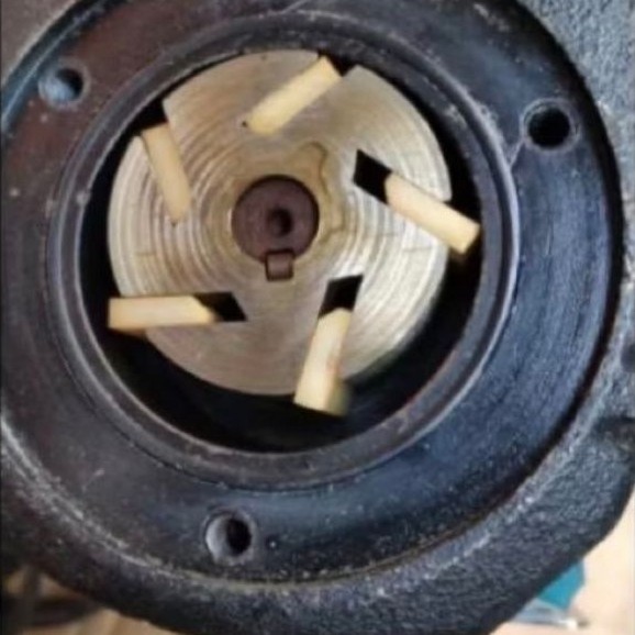Kipas Impeller Pompa Minyak Sperpart Pompa Minyak DC12V DC24V Original