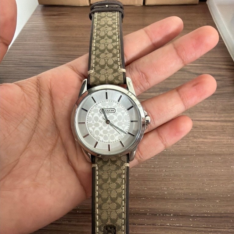 jam tangan pria Coach original 1000%