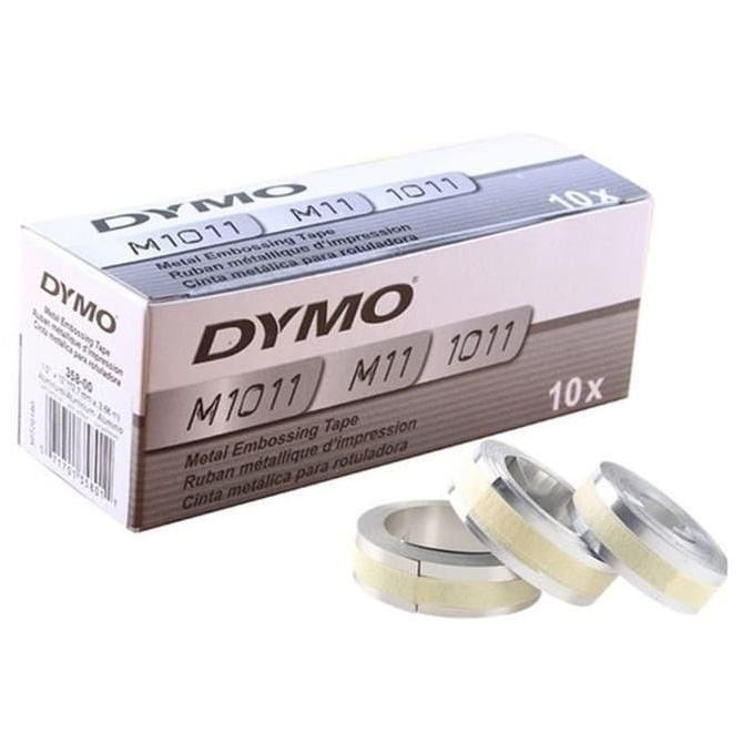 Pita Dymo Rhino Labeller M1011 1011 M11 Aluminum Tape, Per Biji