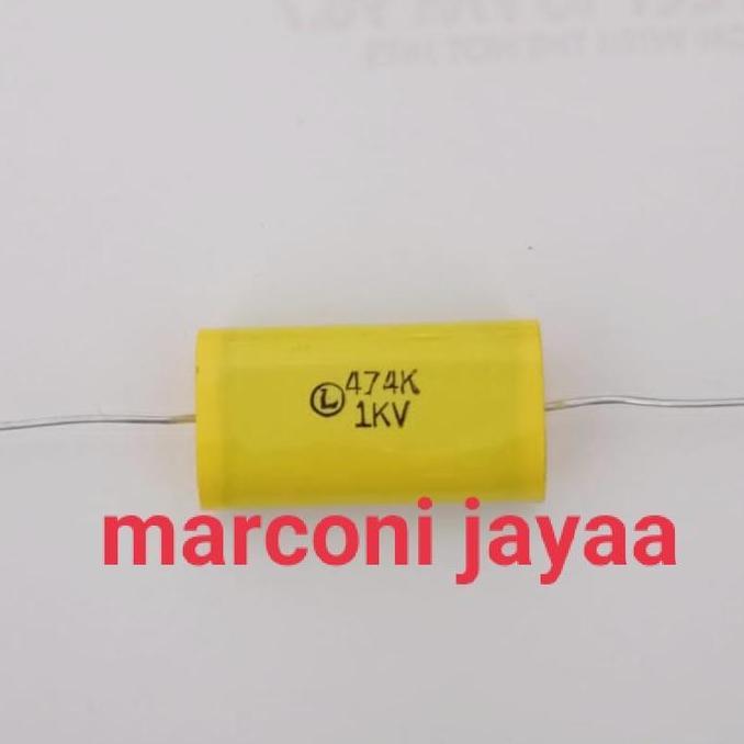 KAPASITOR AXIAL 474K 1KV/ 0,47UF 1000VDC NJ79