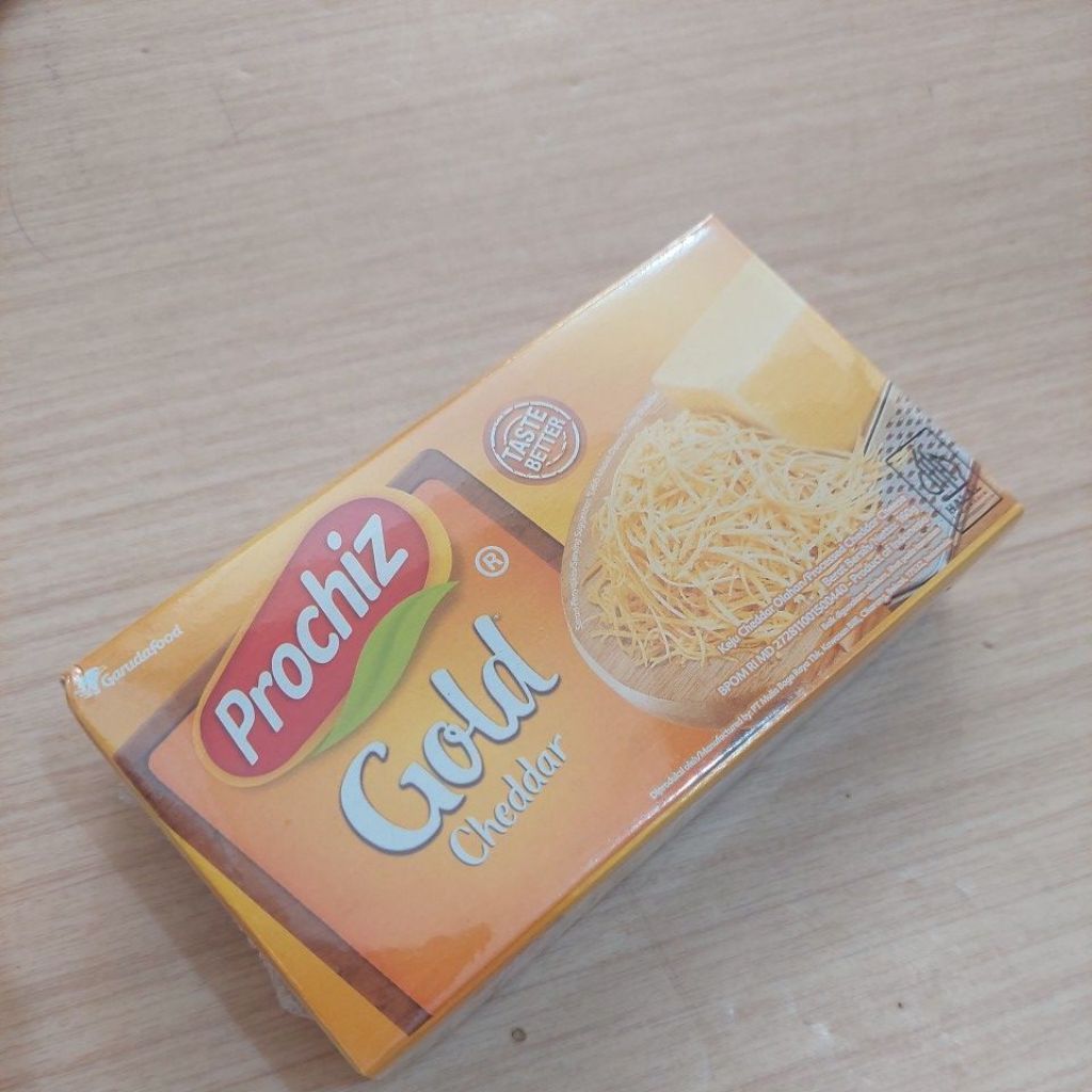 Prochiz Gold Cheddar 160g | prochiz gold | keju prochiz