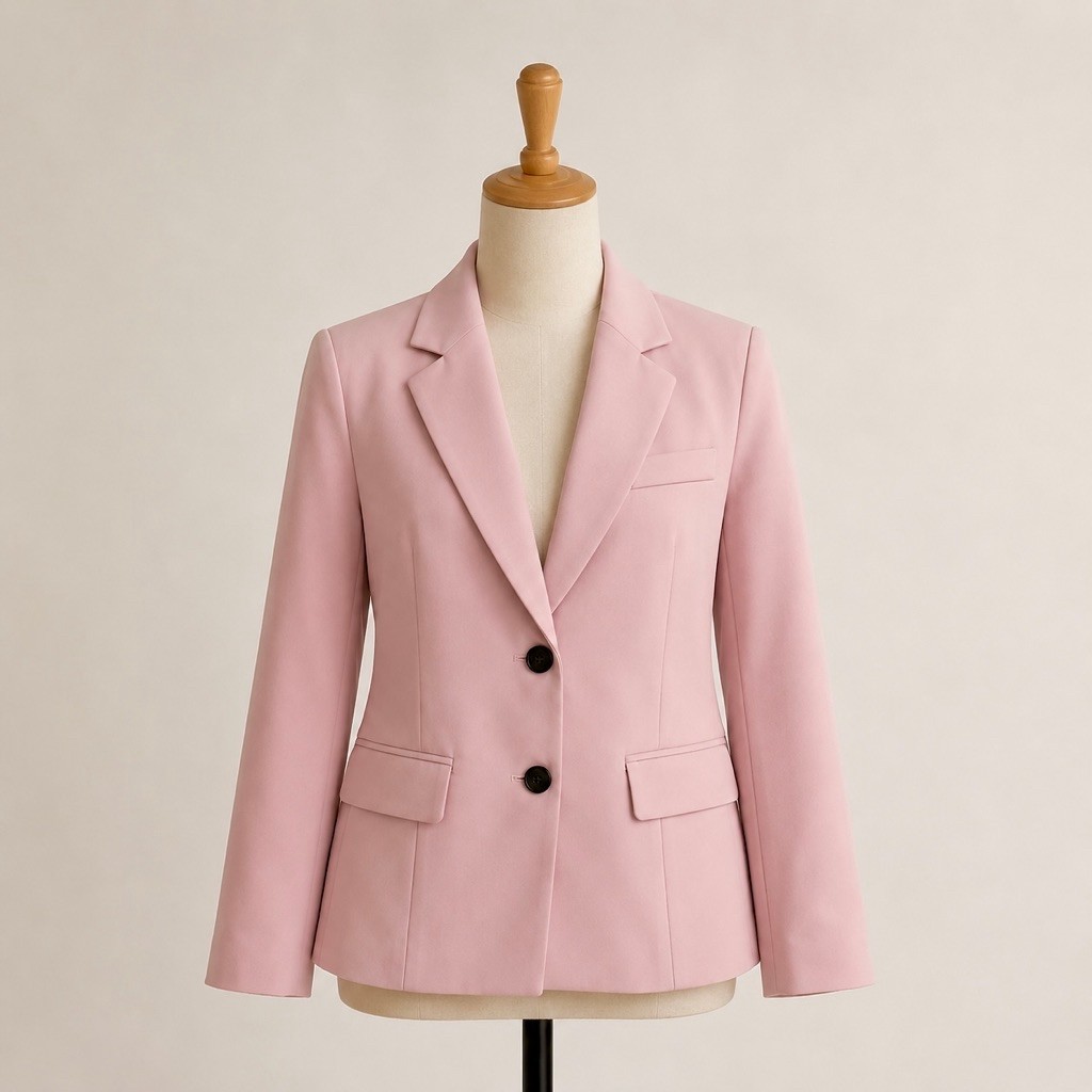 [ BACA DESKRIPSI ] blazer warna / kerja ootd / pink putih nude / jas kerja