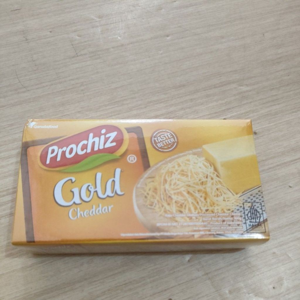 Prochiz Gold Chedar 160g |Keju prochiz | prochiz gold