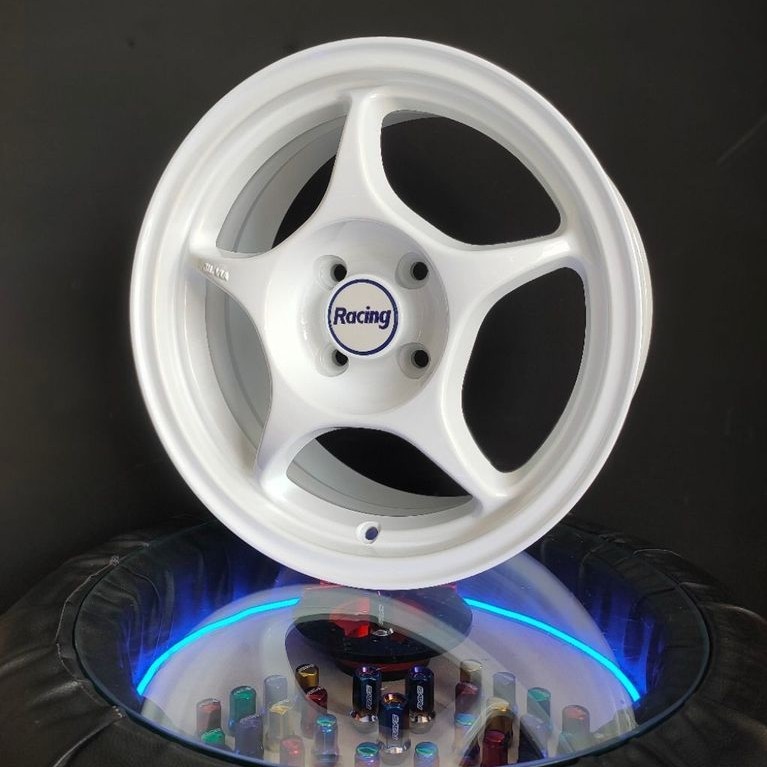 Enkei RP01 (TULANG) ring 15 putih pcd 4x100