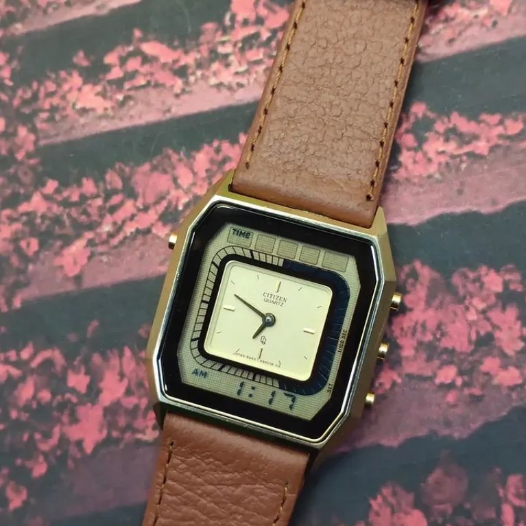 Jam Tangan Citizen  GN 4-5 DualTime 90s