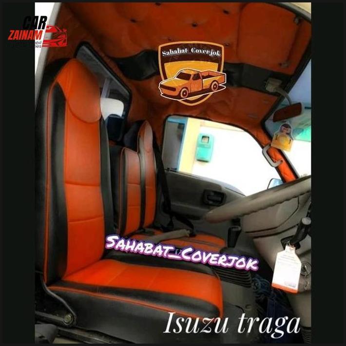 Sarung Jok Mobil Isuzu Traga,Cover Jok Mobil Traga, Bungkus Jok Mobil Truck Isuzu Traga Car Terbaru