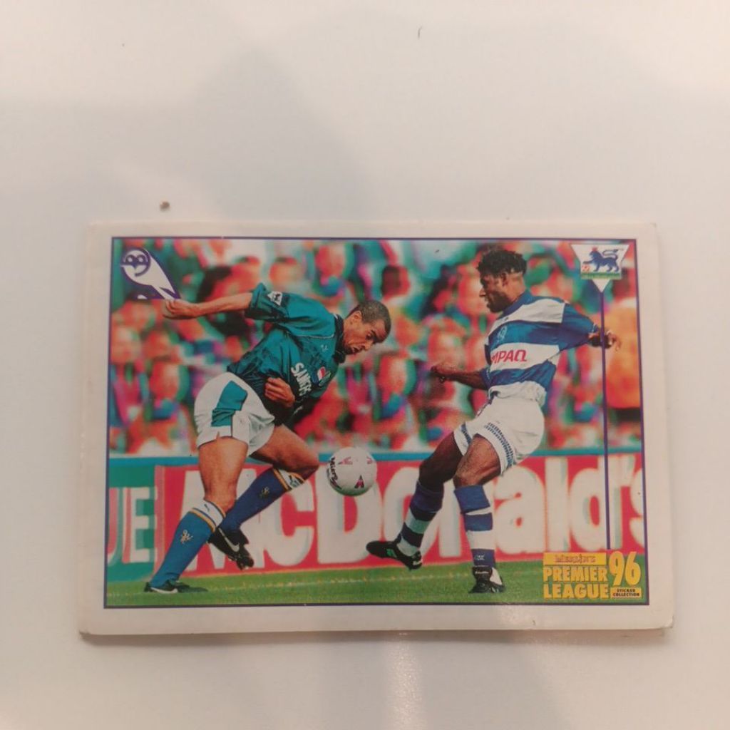 Stiker Bola Merlin EPL 1996 Sheffield Wednesday