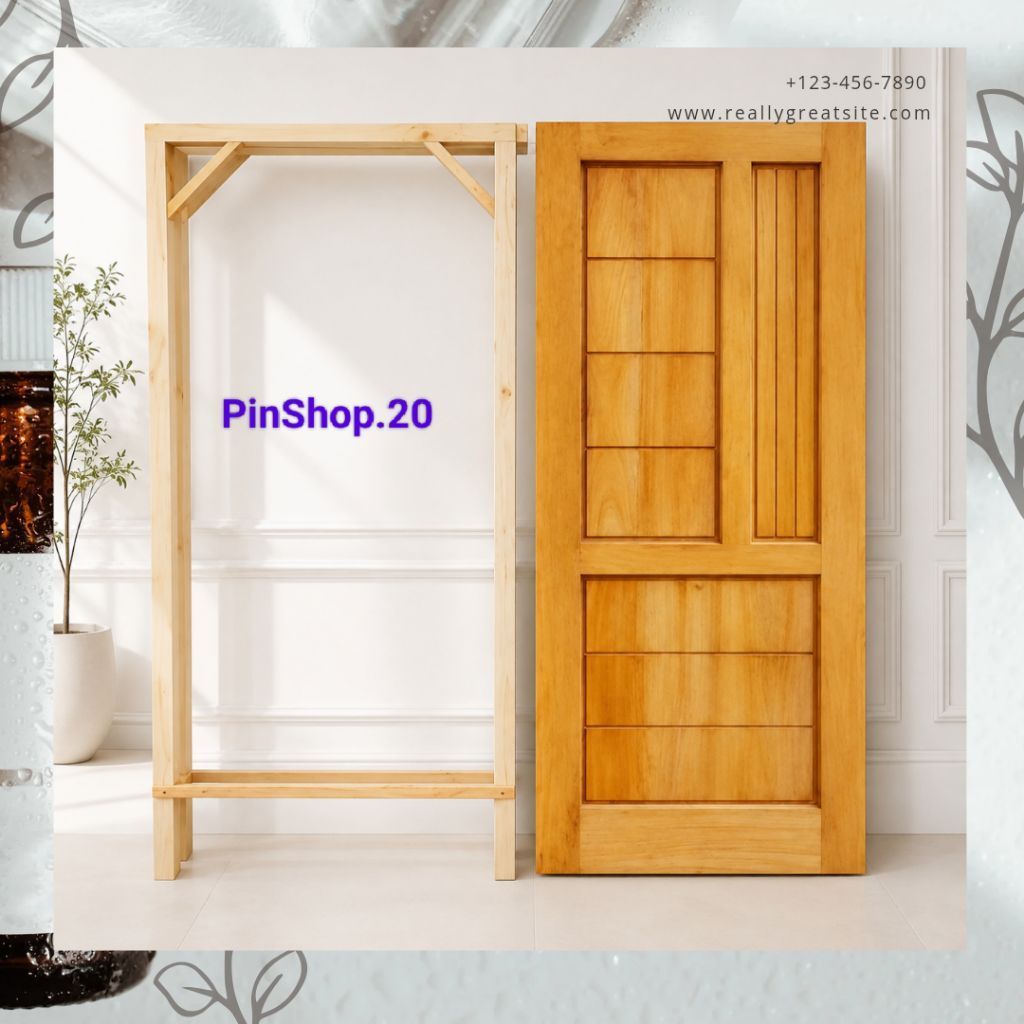 Redy Stok Pintu Dan Kusen Kayu Mahoni Pintu Rumah Dan Kontrakan