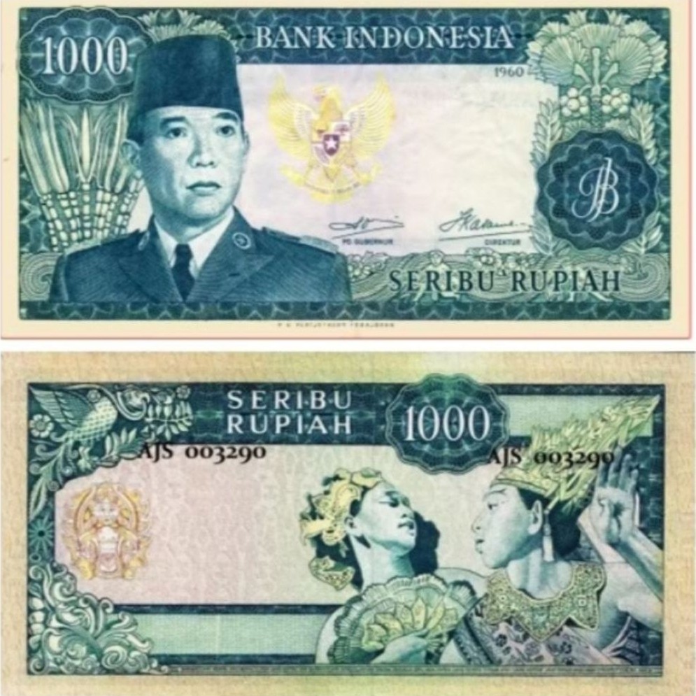 1000 Soekarno tahun 1960an
