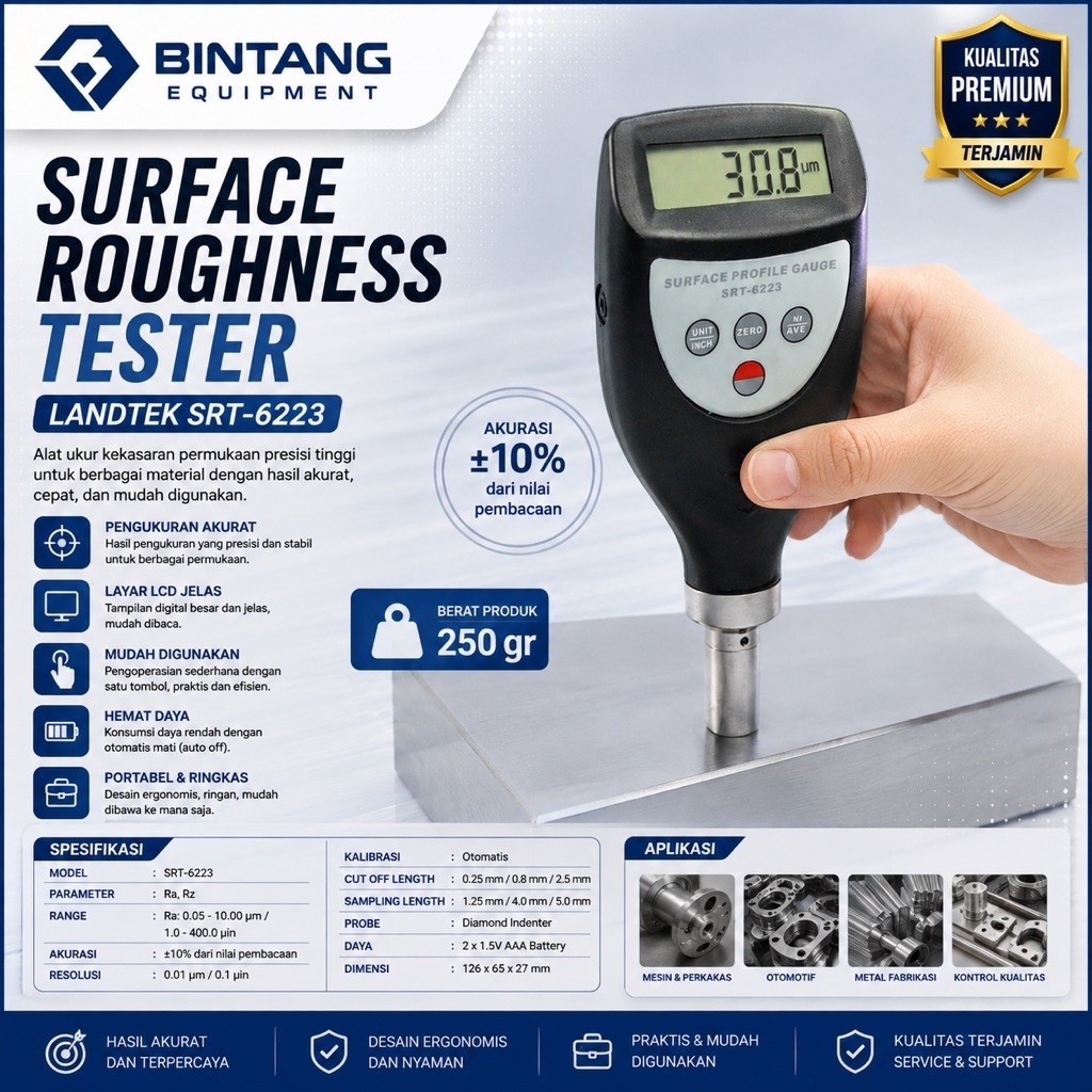Surface Roughness Tester | Roughness Tester SRT-6223 Landtek