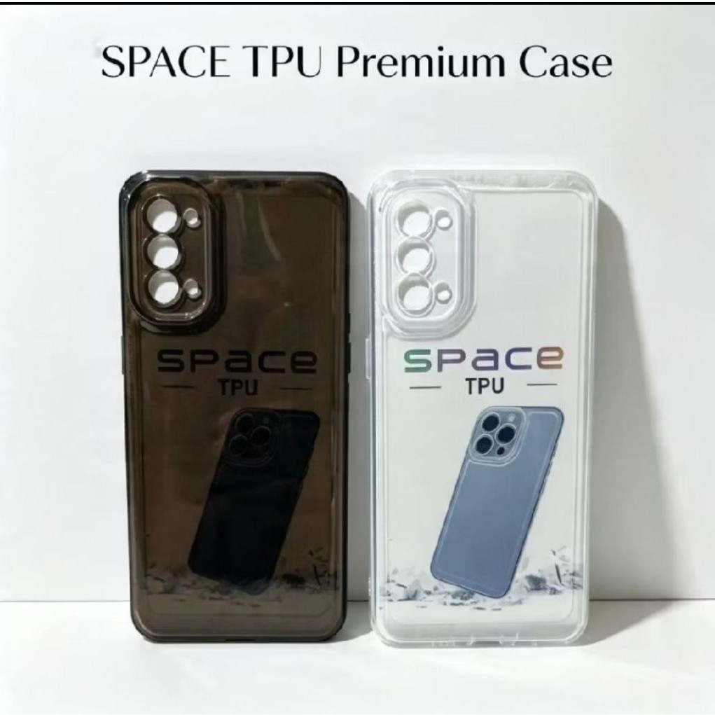 Softcase Casing OPPO RENO 4 4G Case silikon Bening transparan Tipis Ringan Mudah di Pasang