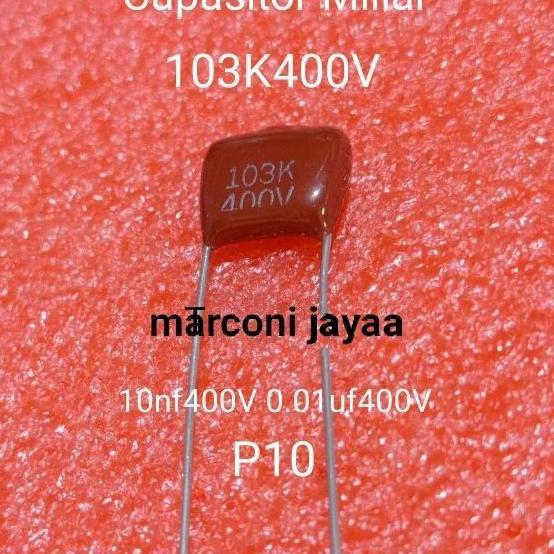 KAPASITOR MILAR 103K 400V 0,01UF 400V NJ79