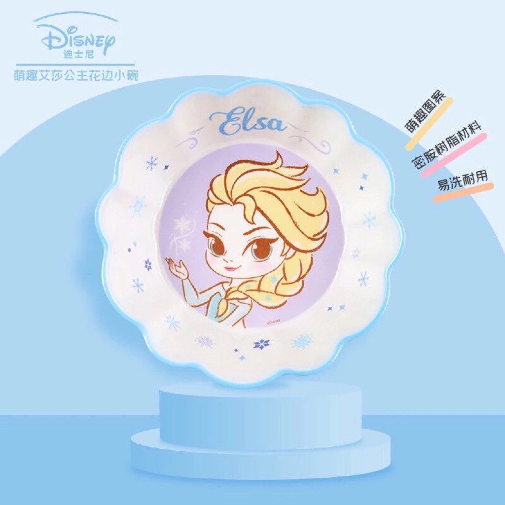 serba - piring melamin frozen disney elsa