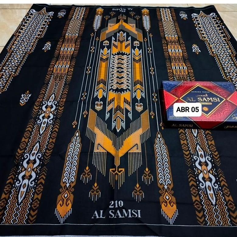 Sarung Al Samsi Premium, Al Samsi SGE, al samsi motif BHS SGE Signature