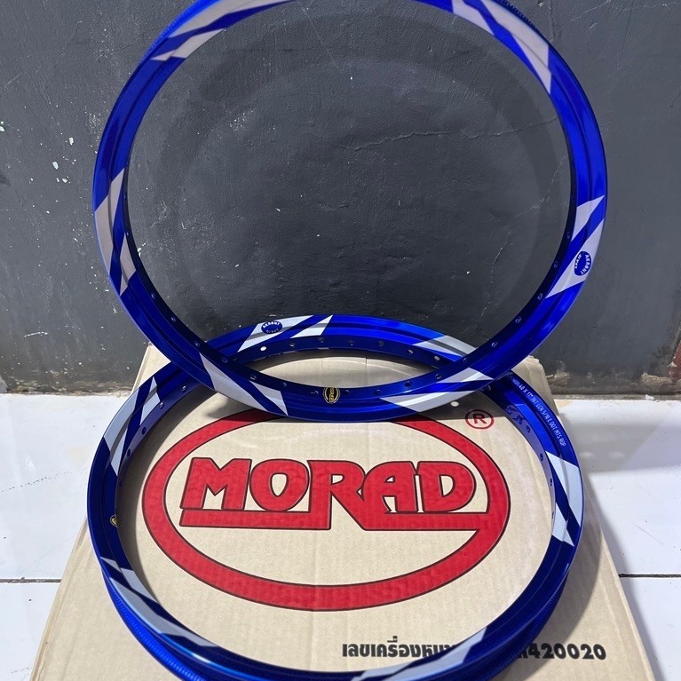 Velg morad spain Blade bintik blue Original Thailand Ring 17