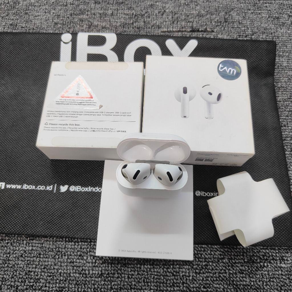 SEC AIRPODS 4 GARANSI RESMI INDONESIA DIGIMAP (ID/A) GARANSI AKTIF s.d DESEMBER 2026