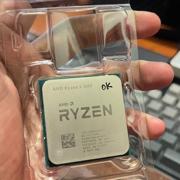 Prosesor Ryzen 5 3600 second Tray