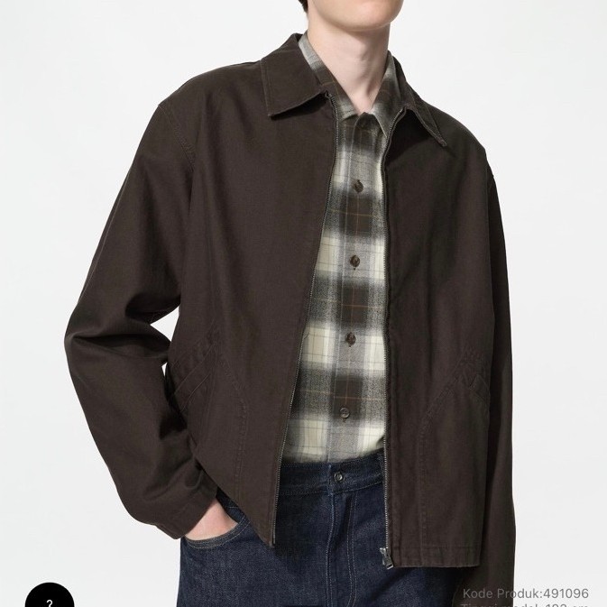 Jaket Blouson UNIQLO x JW Anderson size M