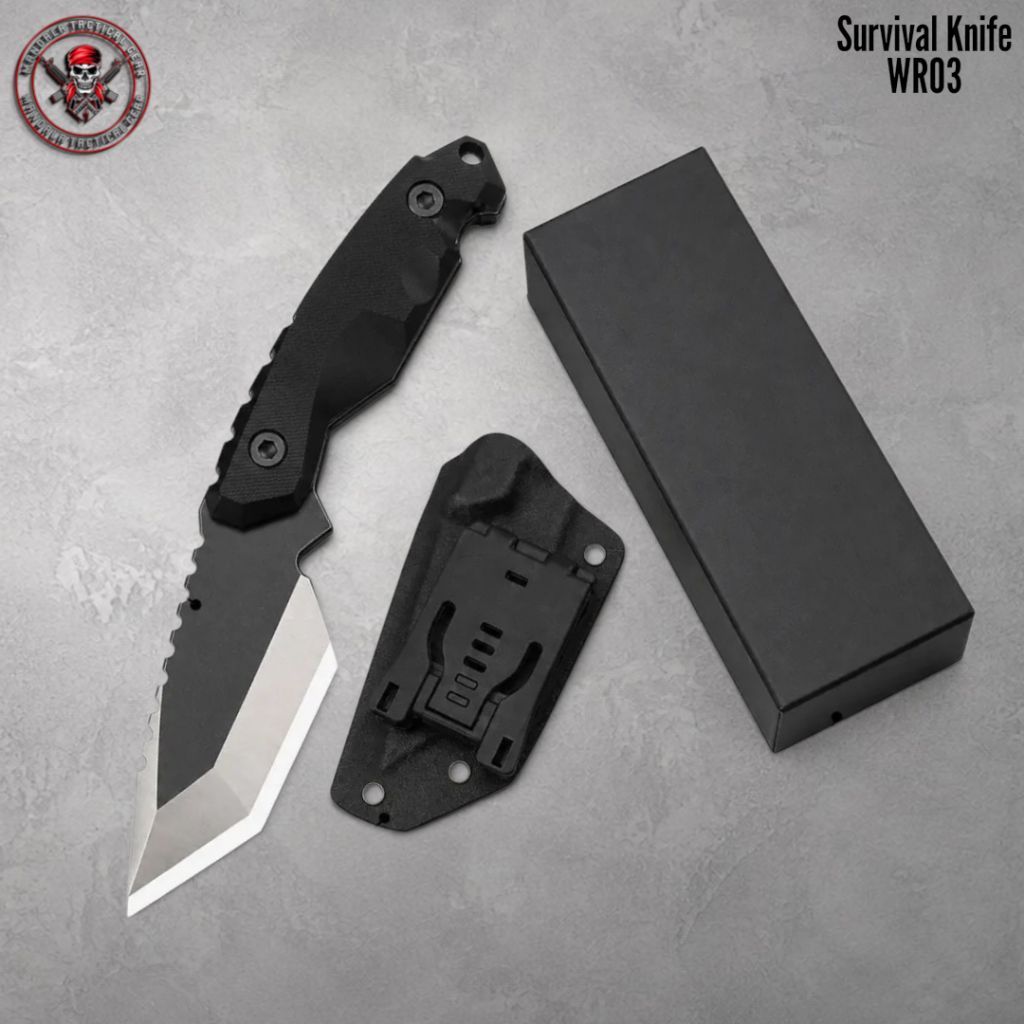 Survival Knife WR03 Outdoor Camping EDC Picau Tactical kydex EDC WR03