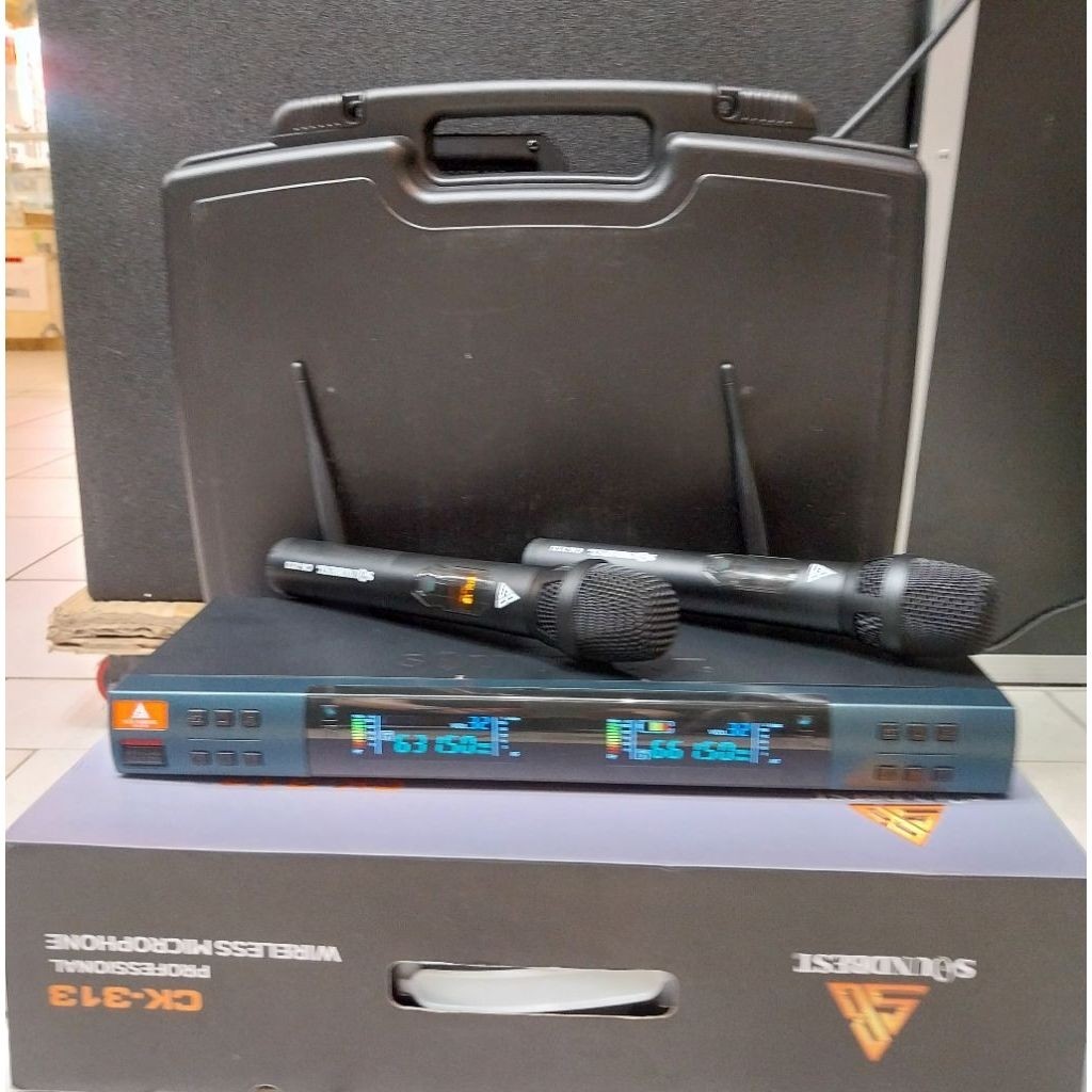 Mic Wireless Soundbest CK313 Original