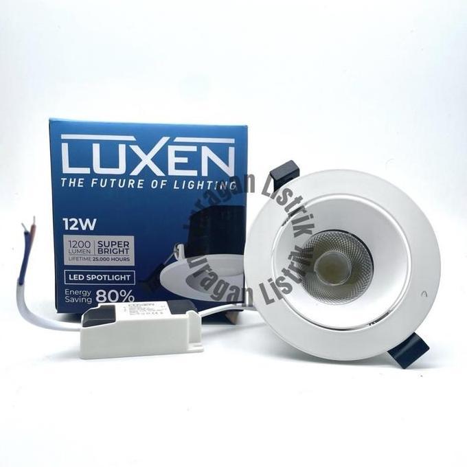 Lampu Spotlight 12W 12 W 12Watt 12 Watt Luxen