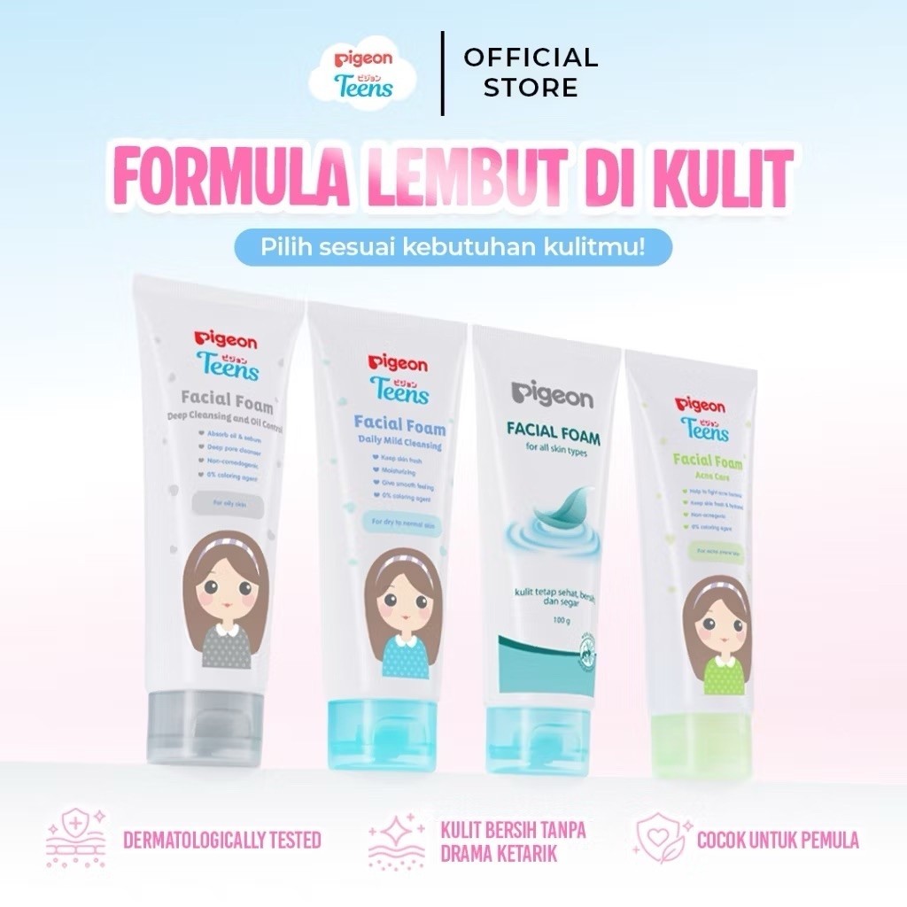 PIGEON FACIAL FOAM | FACIAL FOAM PIGEON | SABUN WAJAH PIGEON | PIGEON SABUN WAJAH