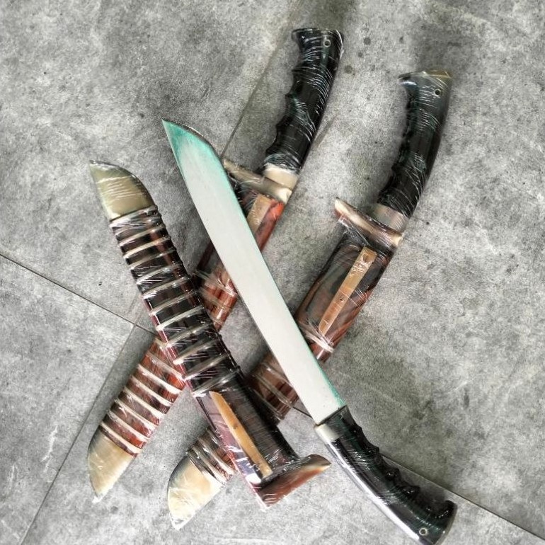 Golok Sembelih Sapi Baja Per jeep willys [ PREMIUM SIAP PAKAI ]