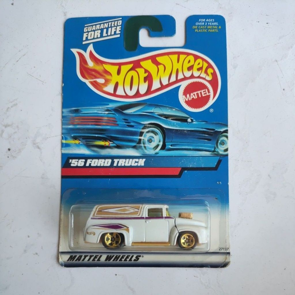 Hotwheels '56 Ford Truck Putih