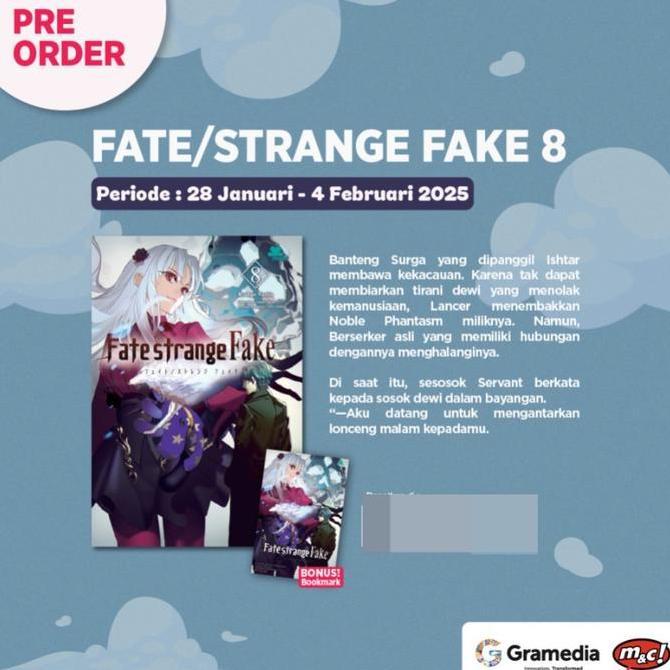 Light Novel Fate/strange Fake 8 by Ryohgo Narita