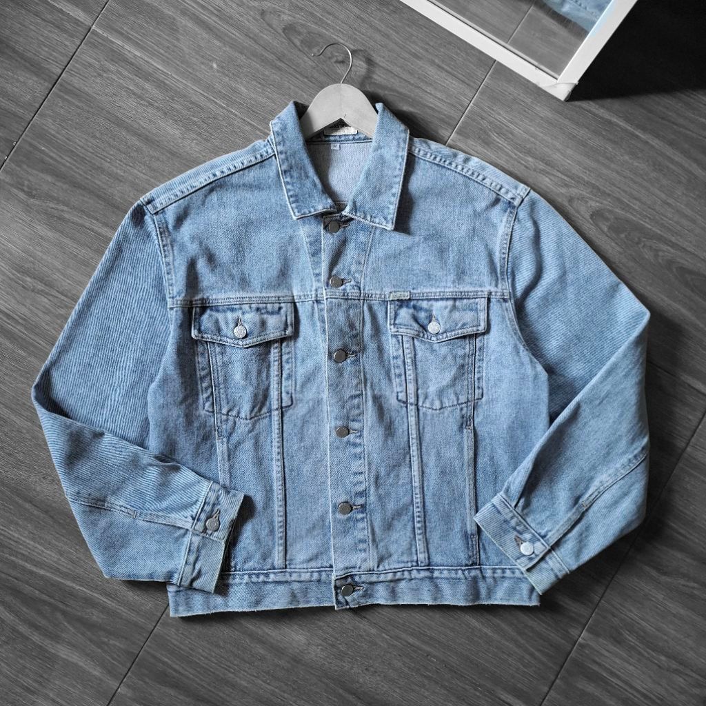 GUESS TRUCKER DENIM JACKET VINTAGE BOXY