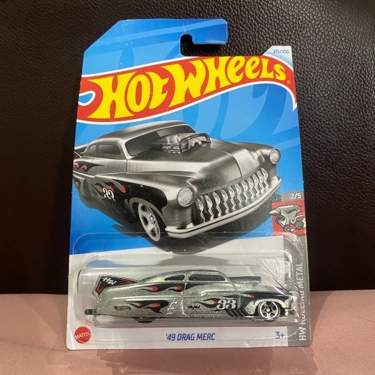 Hot wheels 49 drag merc zamac