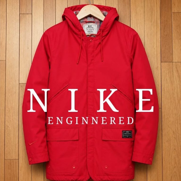 jaket nike enginnering mountain jaket second original