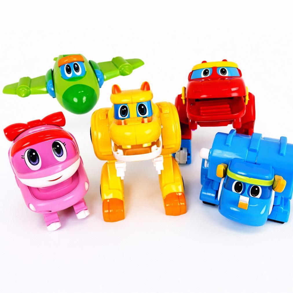 TERLARIS Mainan Anak GoGo Dino Berubah Momo Dino Transformer Robot